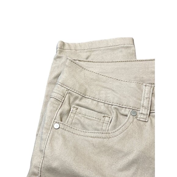 Artisan NY Beige Khaki Jeans Skinny Size 6 Denim Women - Picture 2 of 4